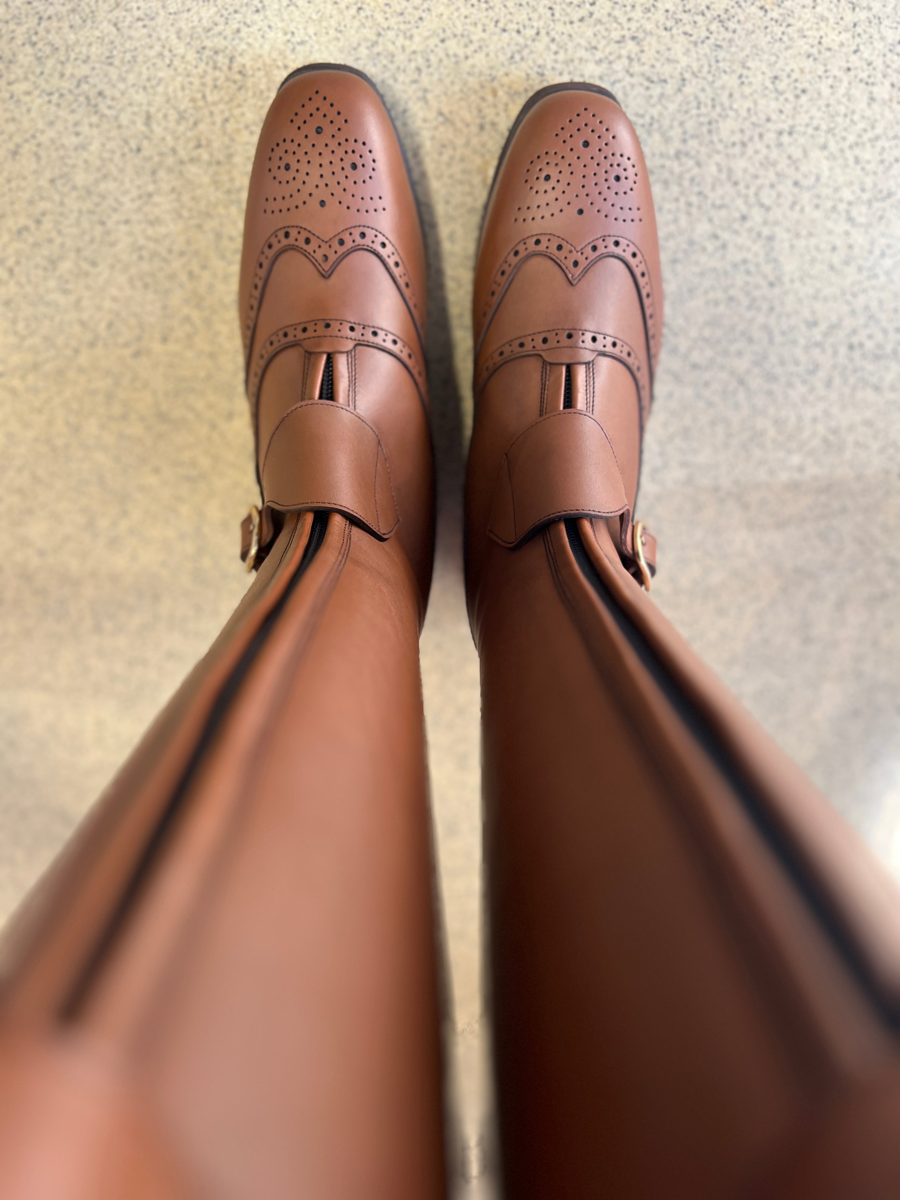 Polo - Medium Brown - Size 40/35-36/47