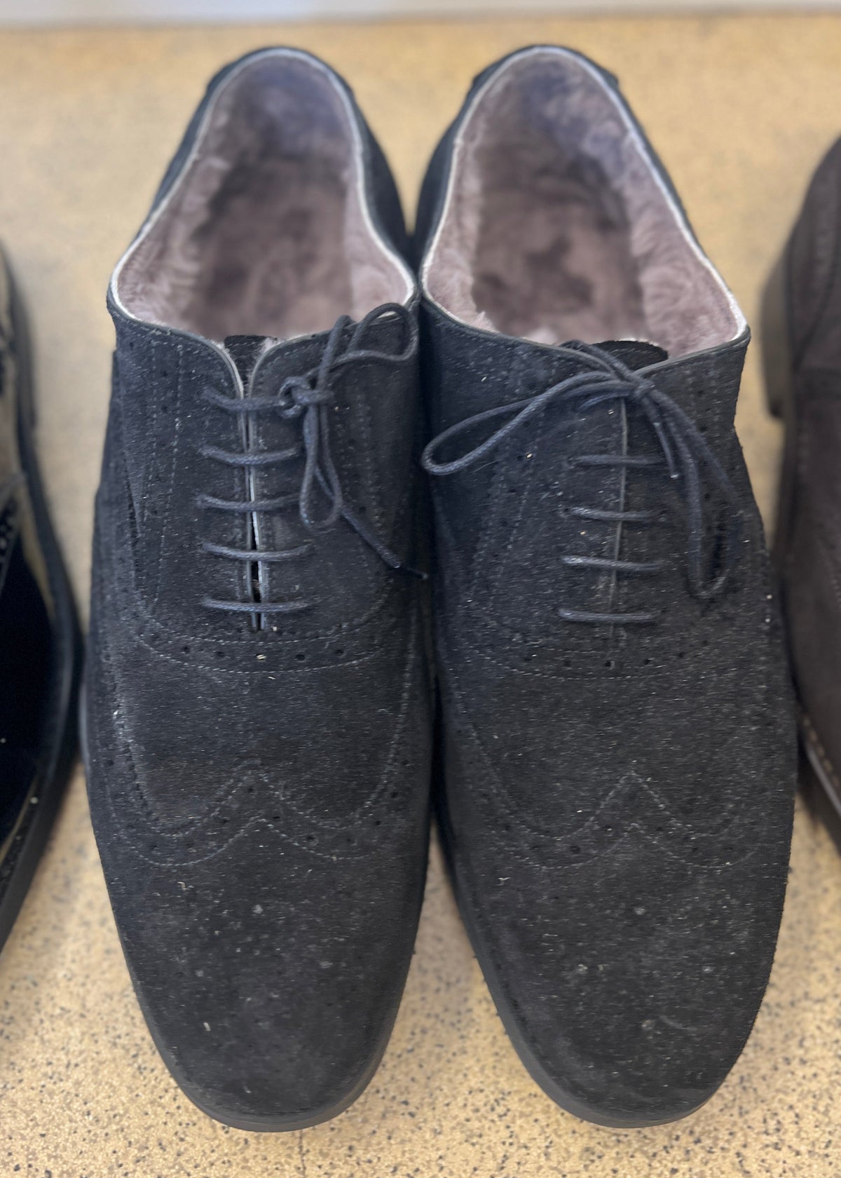 Campino | Svart glans, svart mocka, kaffemocka | Storlek 47-47,5