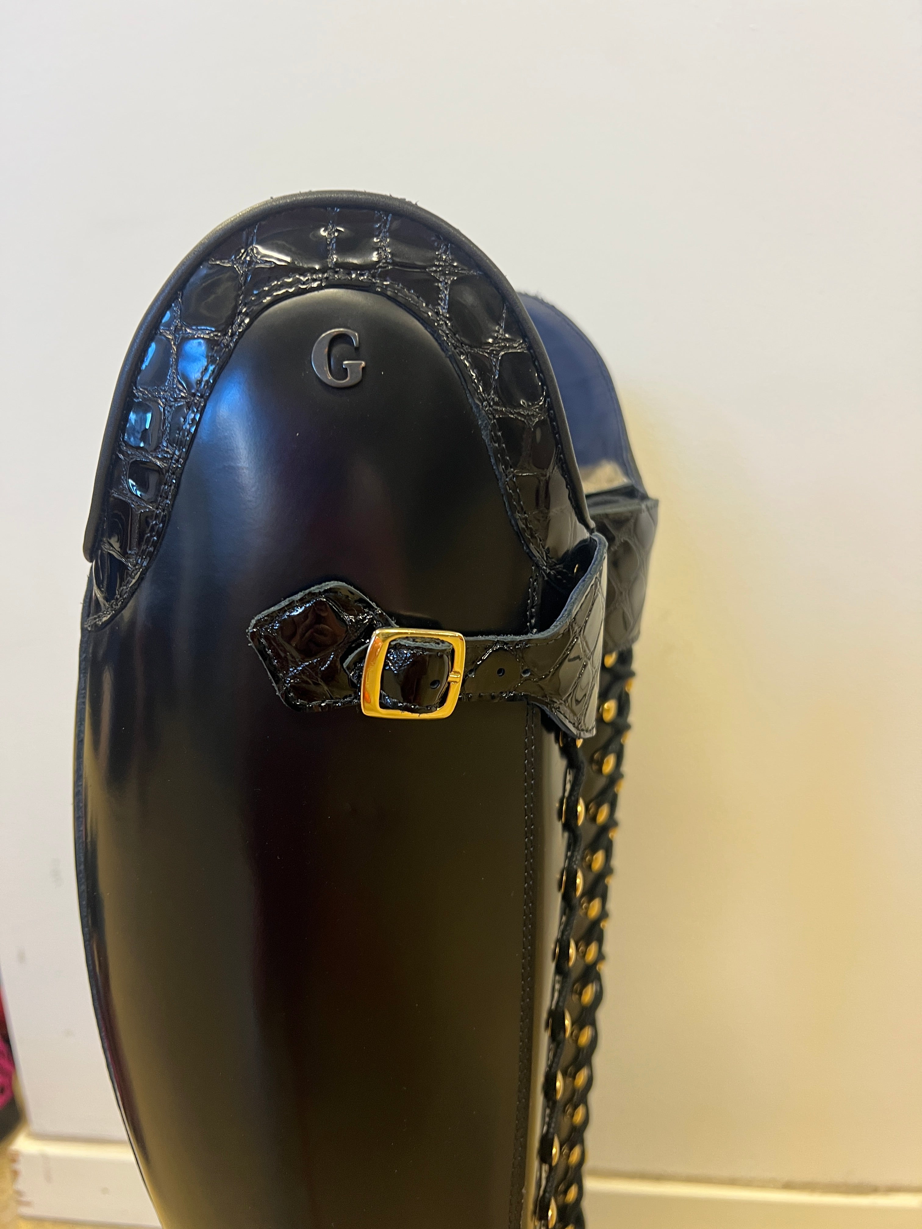Demo Boot - Laurel Regular Winter - Polished black - Size 38/34.5-35.5/47