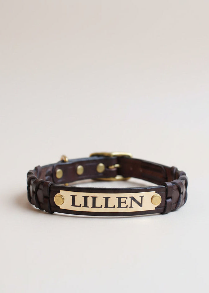 Engraved Name Plate For Dog Collars 13 x 76 mm