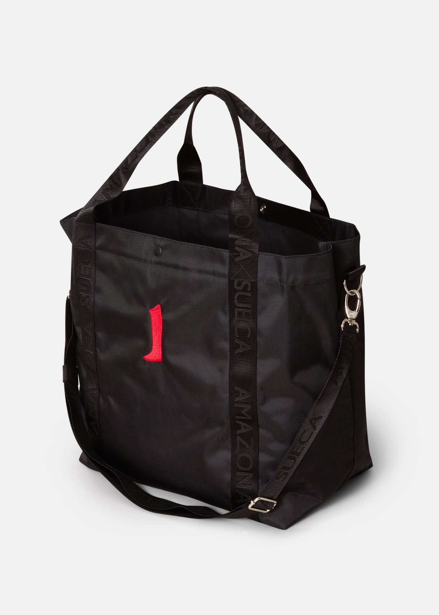Black tote best sale