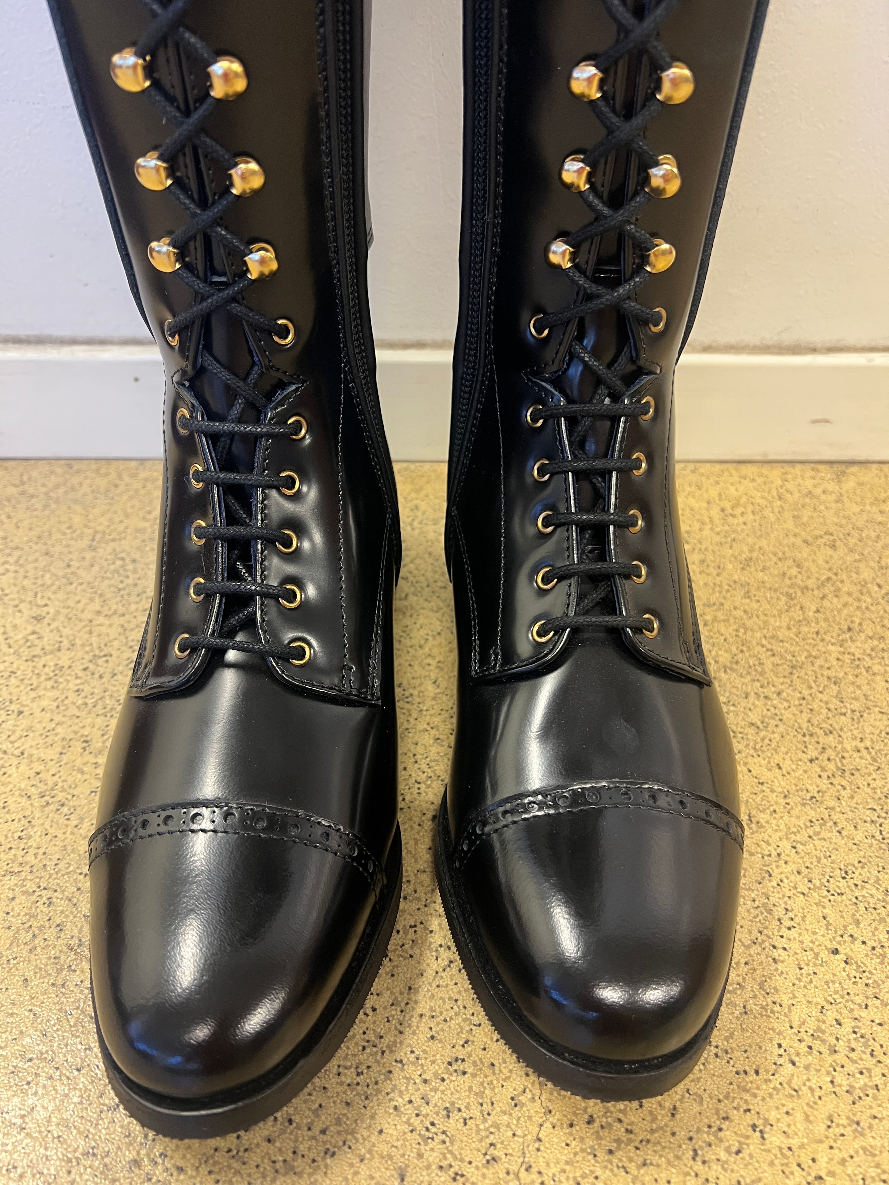 Demo Boot - Laurel Regular Winter - Polished black - Size 38/34.5-35.5/47