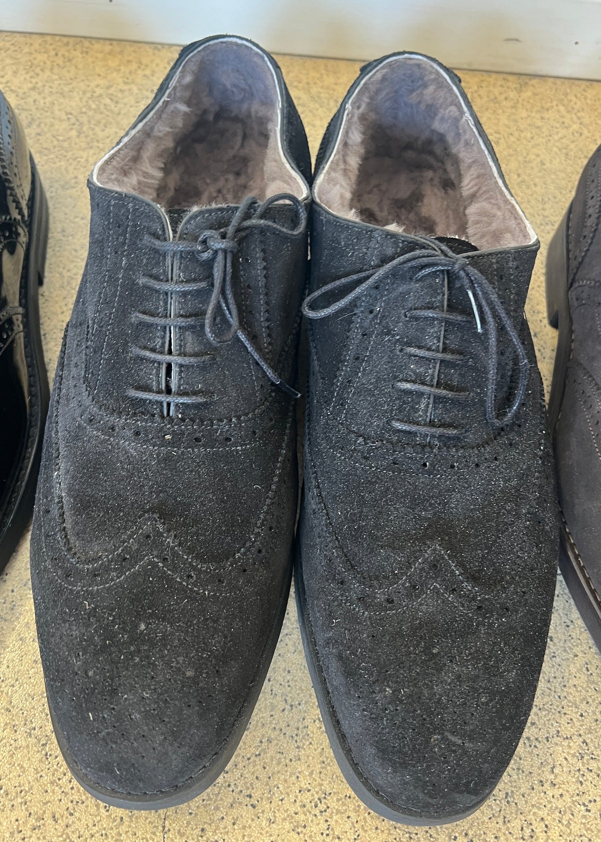 Campino | Svart glans, svart mocka, kaffemocka | Storlek 47-47,5