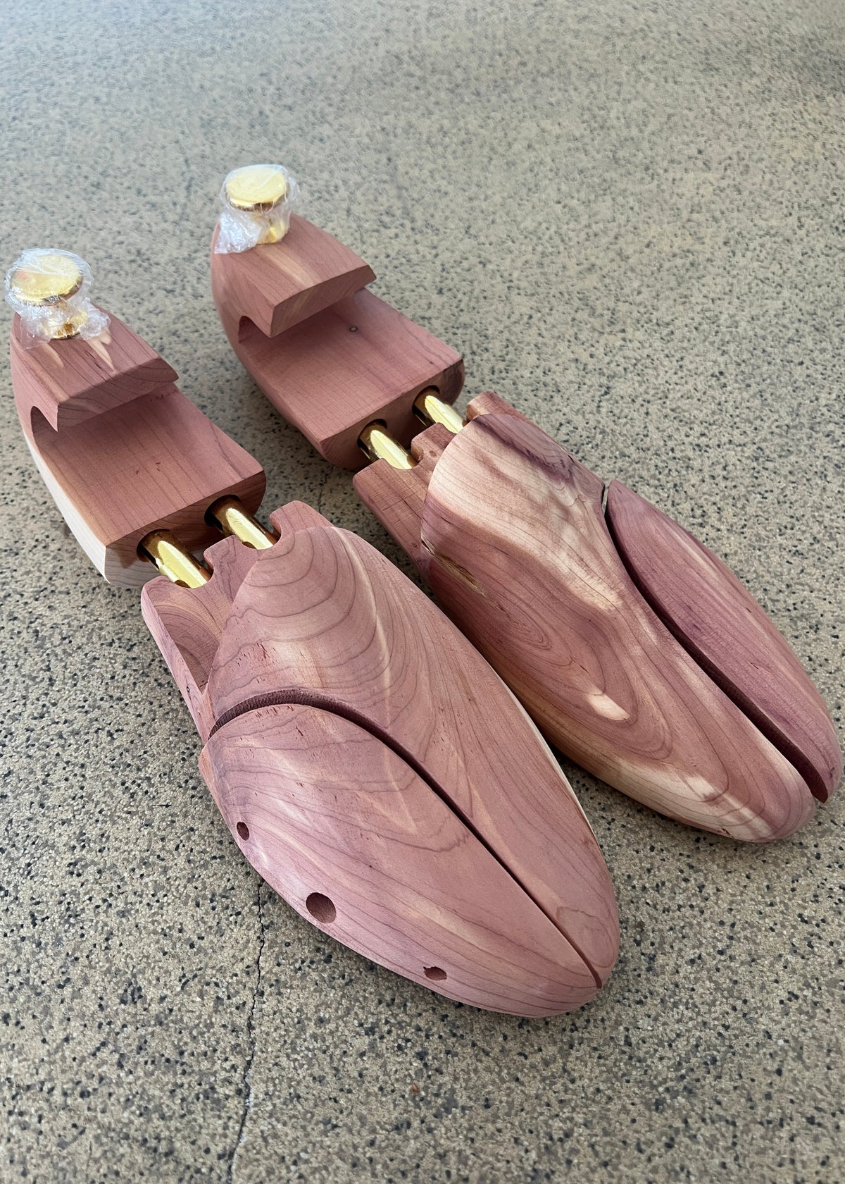Shoe Block Cedar Wood