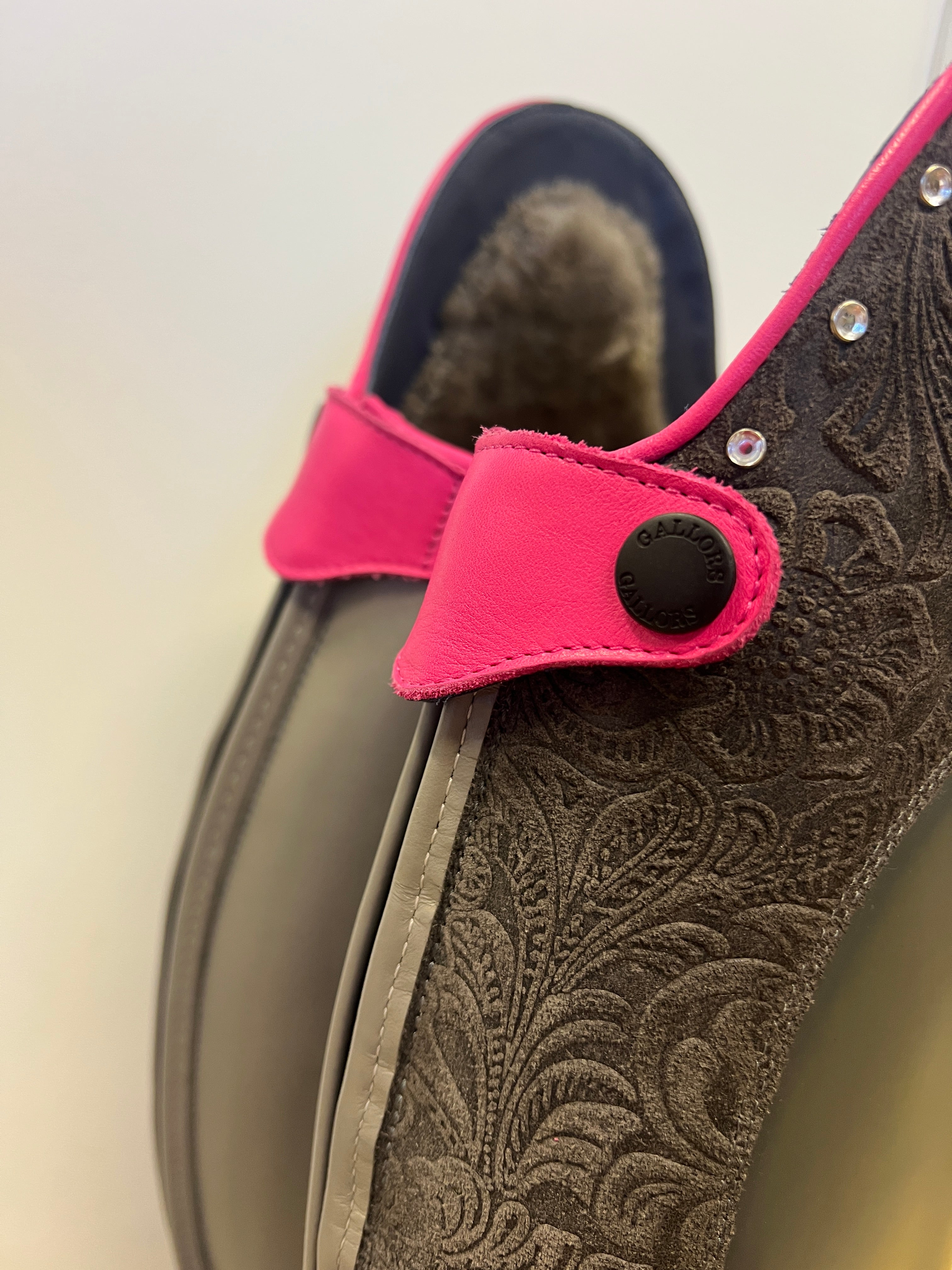 Demo Boot - Laurel Regular Winter zip back - Grey/Pink - Size 41/39-40/50