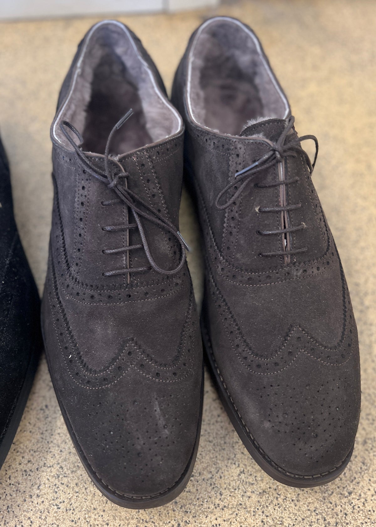 Campino | Svart glans, svart mocka, kaffemocka | Storlek 47-47,5