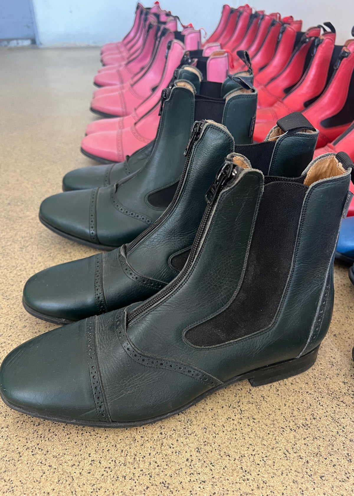 Mistral | Green Leather | Size 43 & 44