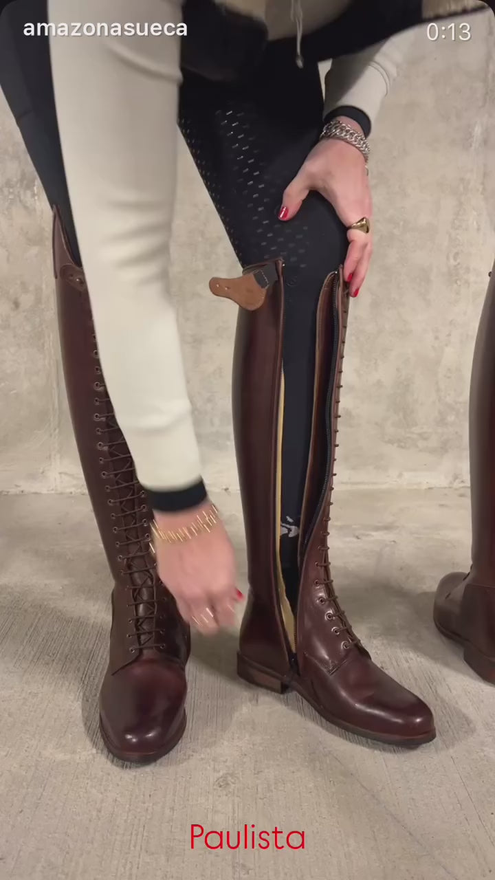 Paulista, elastic laces