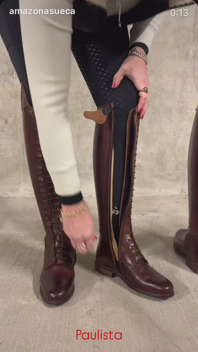 Paulista, elastic laces