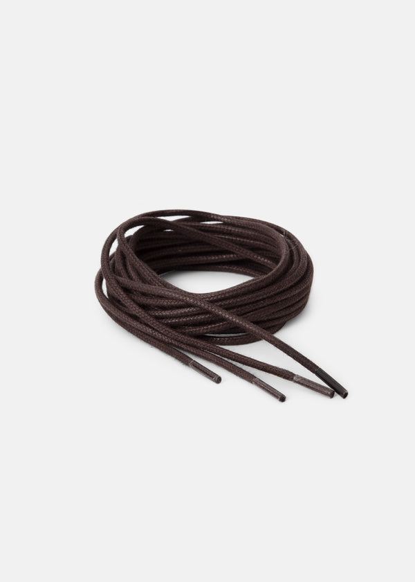 Amazona Sueca Long Bootlaces Waxed Cotton 240 brown