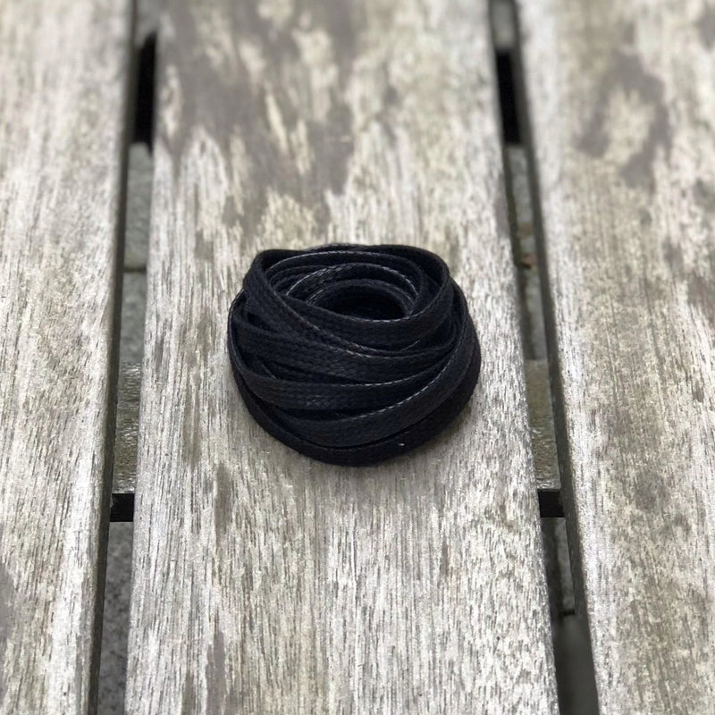 Shoelaces 140 cm Flat Waxed Cotton