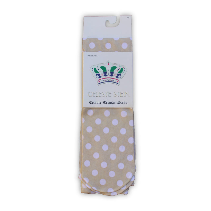 Knee Socks Gold Dots
