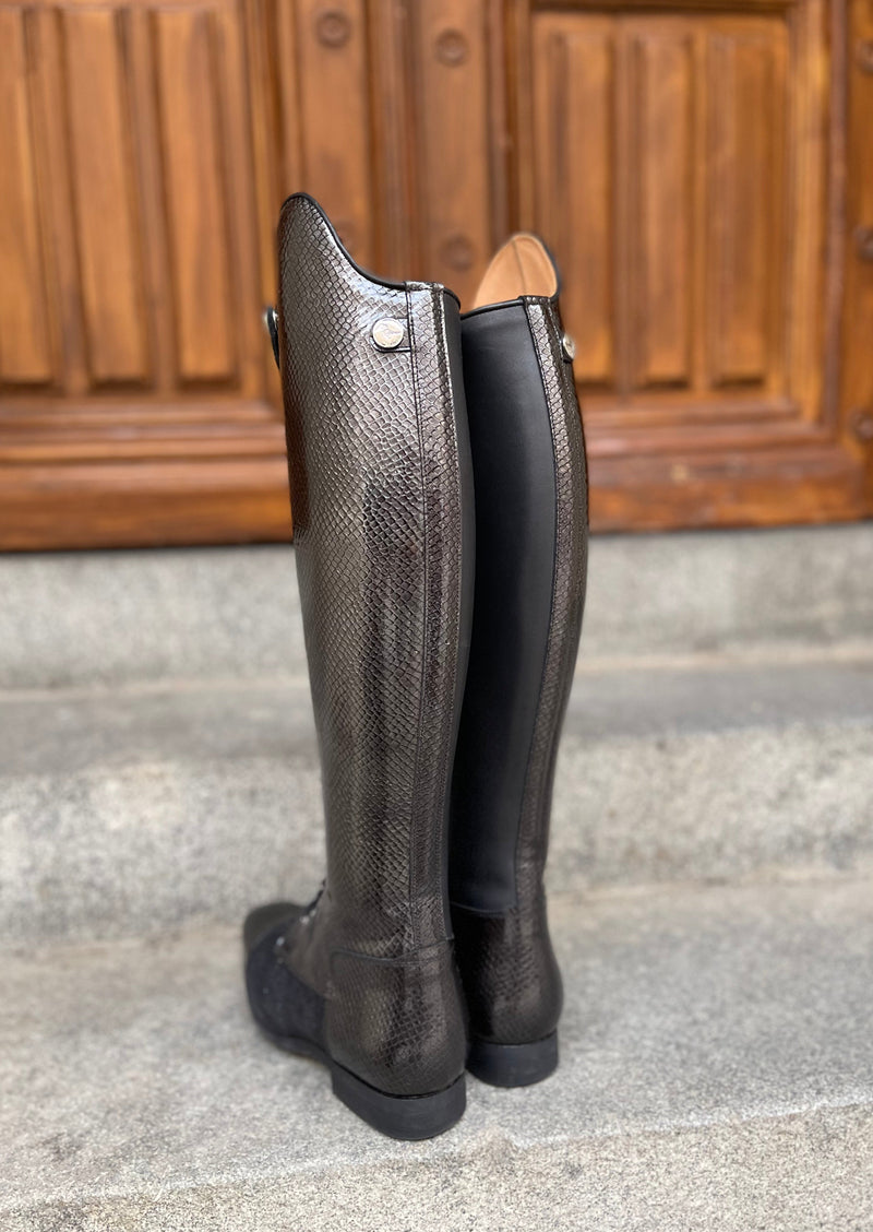 BIA - Black Cobra Gloss/Black Shimmer - Size 38,5