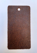 Brown Embossed