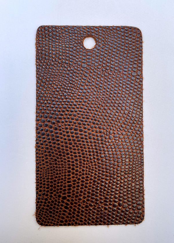 Brown Embossed