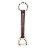 Keyring Stirrup in Oakbark