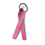 rosa bandet nyckelring
