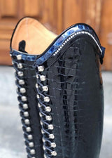 RITA - Black Croco Gloss/Blue Croco Gloss - Size 41