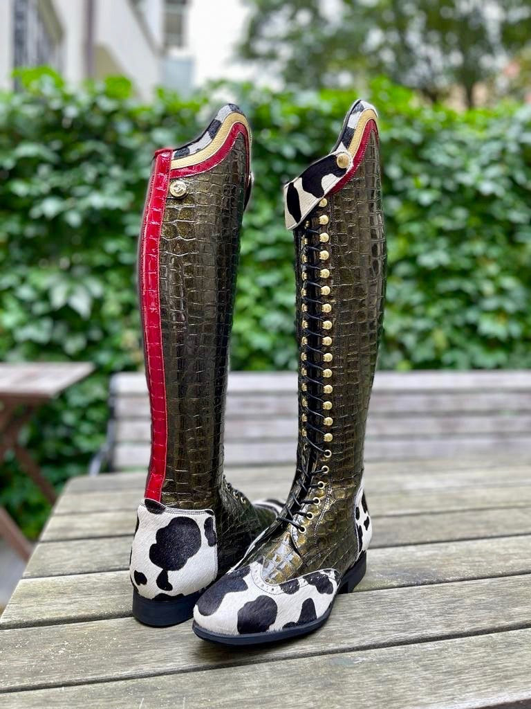 Röd Crocolack