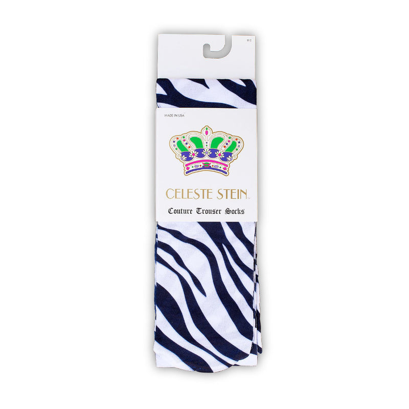 Zebra Knee Socks