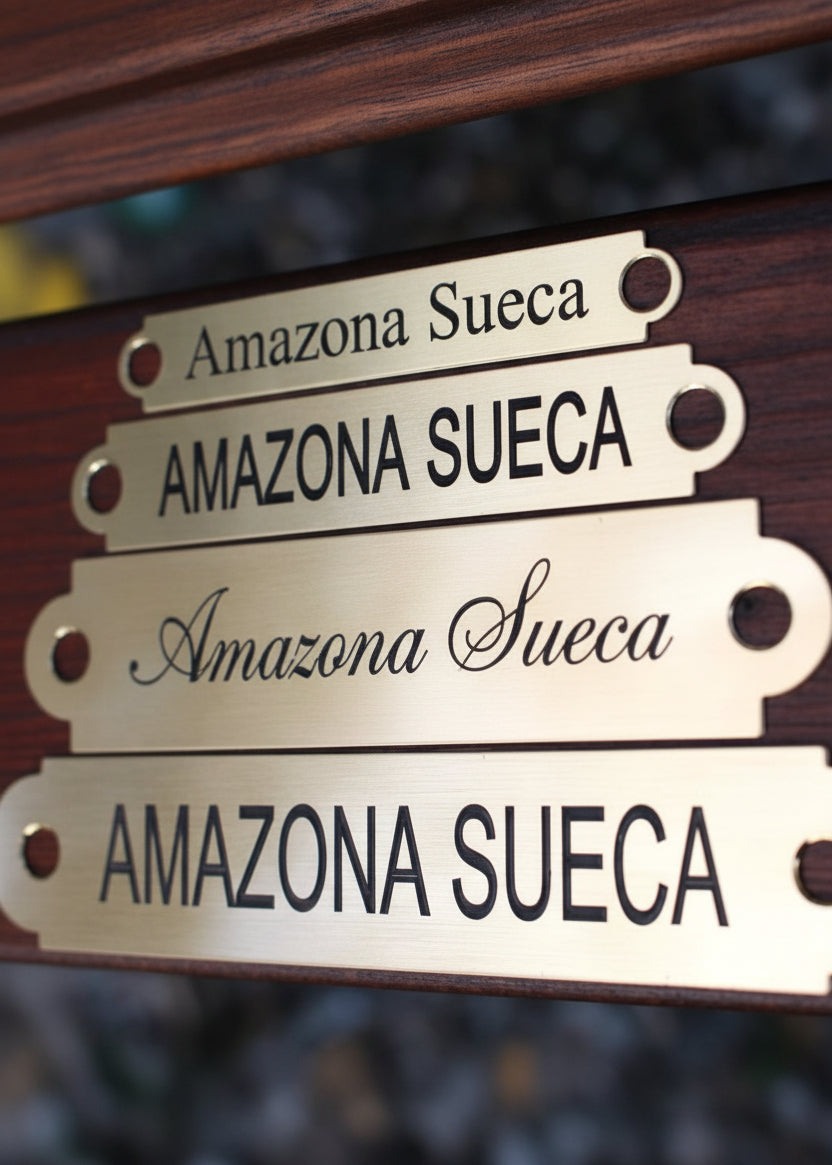 Engraved Name Plate For Dog Collars 13 x 76 mm