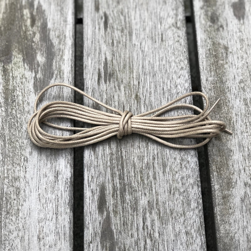 Shoelaces 140 cm Waxed Cotton