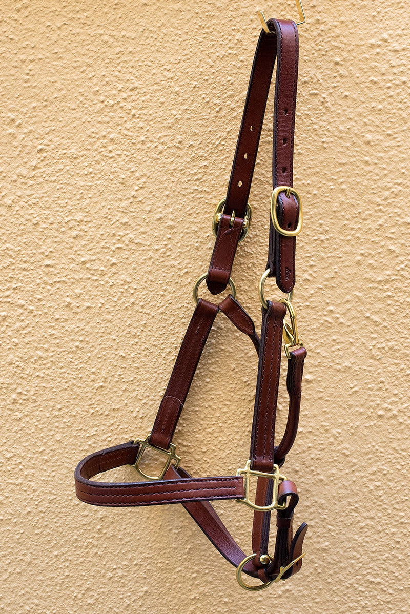 Triple Stitched Halter Oakbark