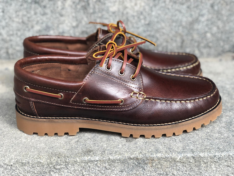 BARCO Boat Shoes Chestnut Brown