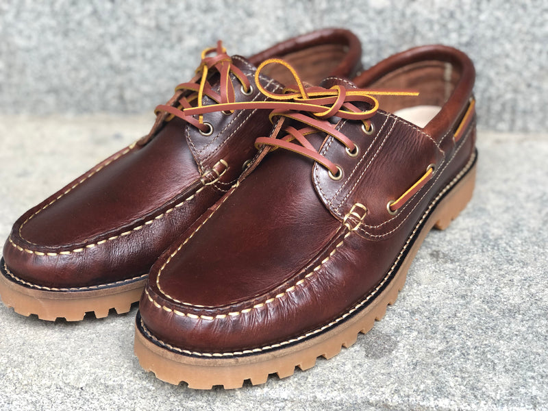 BARCO Boat Shoes Chestnut Brown