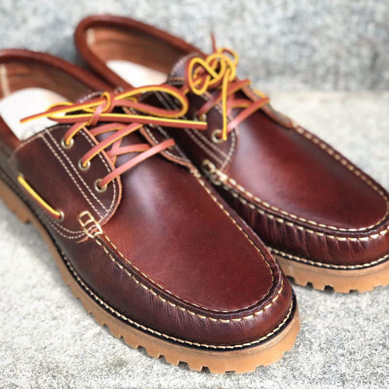 BARCO Boat Shoes Chestnut Brown