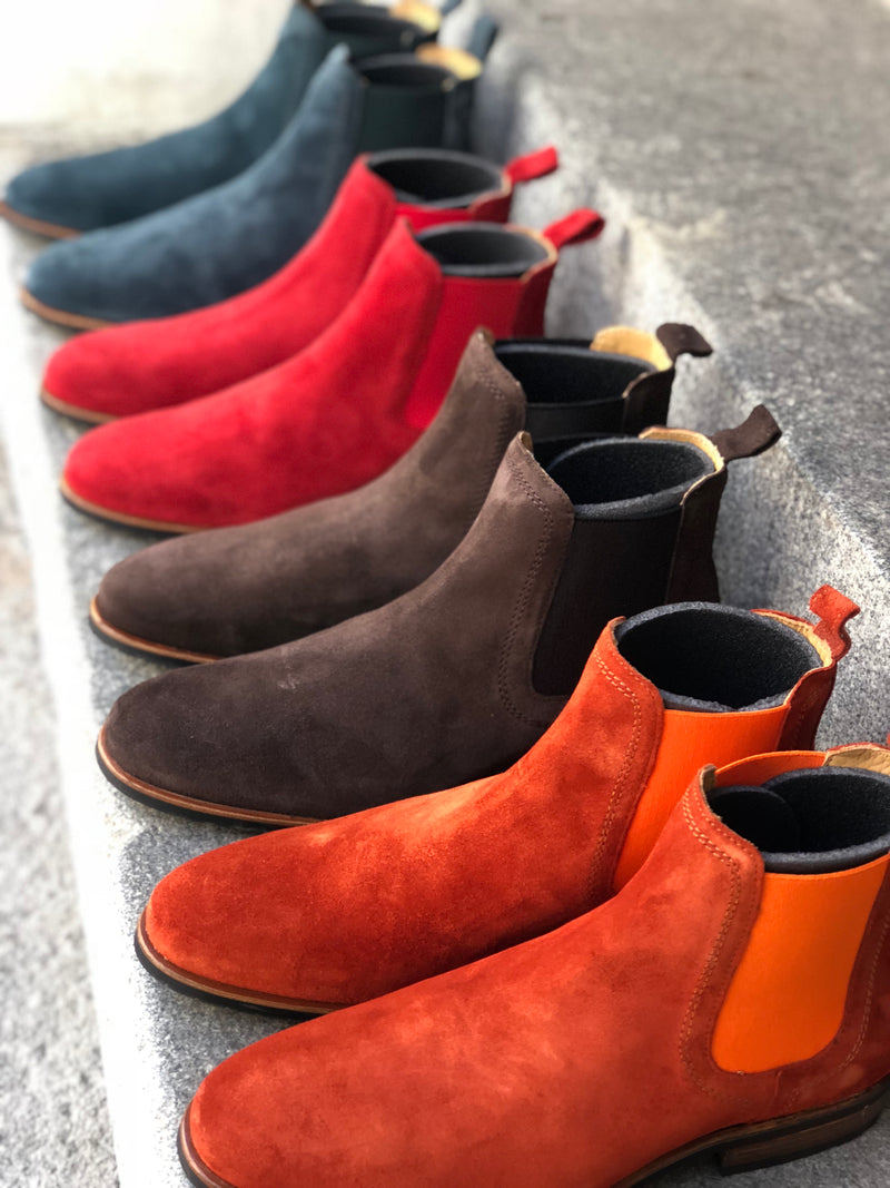 MOEMA Chelsea Boot Kaffebrun Mocka